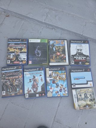 Lote Videojuegos PS2: Midnight Club 3, Resident Ev