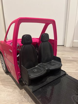 Coche Barbie rosa SUV grande Mattel