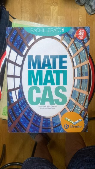 MATEMÁTICAS 1 Bachillerato Bruño