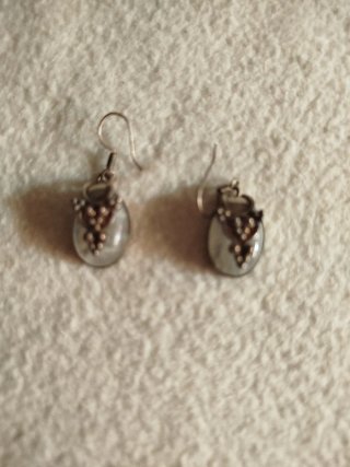 Conjunto de Pendientes y Colgante de Plata