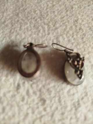 Conjunto de Pendientes y Colgante de Plata