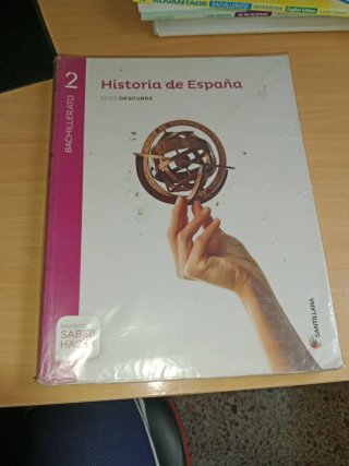 HISTORIA DE ESPAÑA SERIE DESCUBRE 2 BACHILLERATO