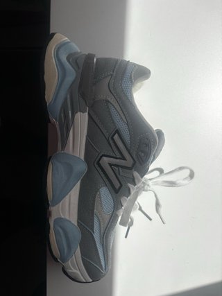 Zapatillas New Balance Gris y Azul Talla 39