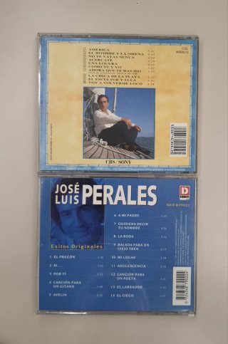 CD José Luis Perales. Éxitos originales y América