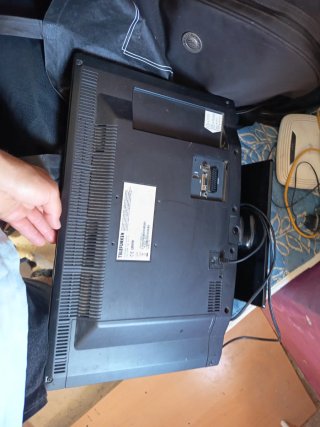 Televisión Telefunken Negra 20 pulgadas