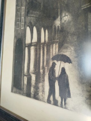 Grabado Original Vicente Armiñana 1969