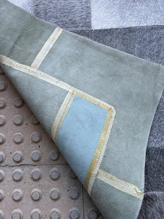 Alfombra de Piel de Vaca Zara Home