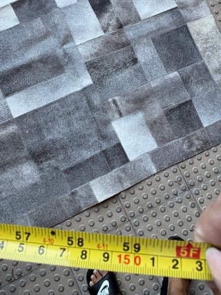 Alfombra de Piel de Vaca Zara Home