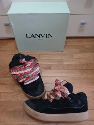 Scarpe Lanvin nere e beige