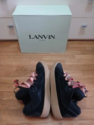Scarpe Lanvin nere e beige