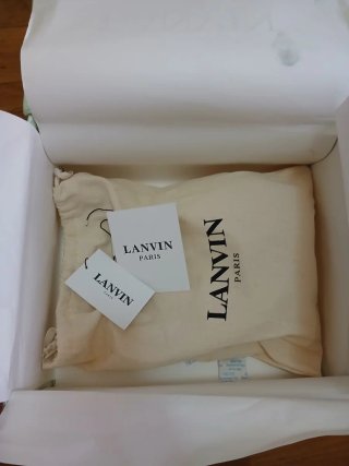 Scarpe Lanvin nere e beige
