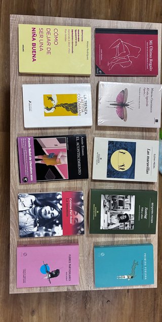 Varios libros de 8€ a 15€