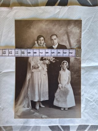 Fotografía Antigua de Boda