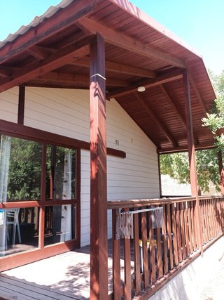 BUNGALOWS / CASAS DE MADERA PARA 2, 4, 5 Y 6 PERSO