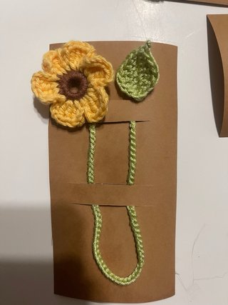 Punto de libro hecho a crochet