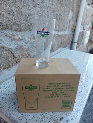 Vaso Heineken 1/2 Pinta 25 cl