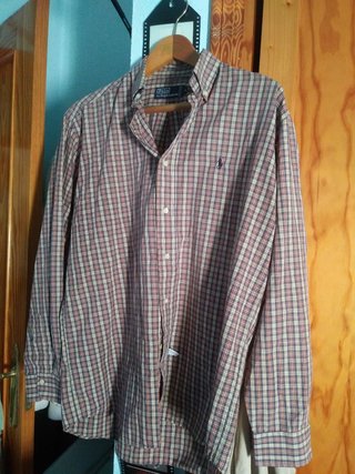 Camisa Polo Ralph Lauren Cuadros Talla M.