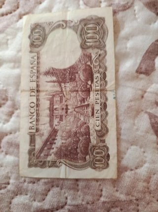 Billete 100 Pesetas España 1970