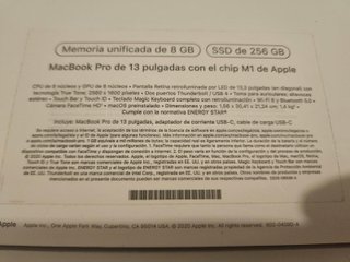 MacBook Pro M1 13 8GB RAM 256GB