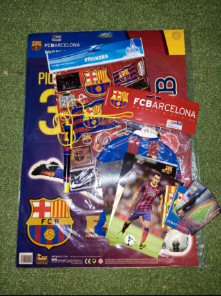 Lote Merchandising FC Barcelona Vintage