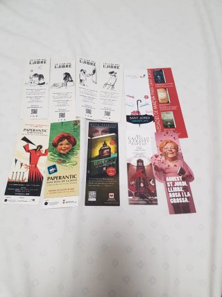 Puntos de libro para coleccion