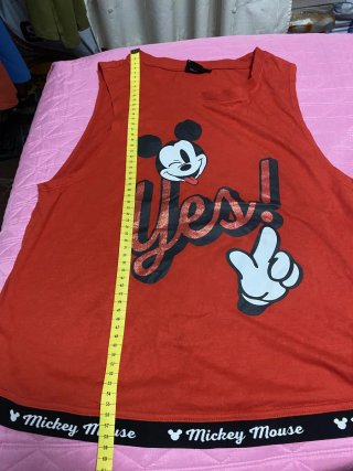 Camiseta sin mangas Lefties Mickey Mouse Yes!