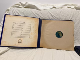 Lote 2 Álbumes Antiguos y 15 Discos 78 RPM