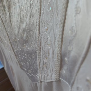 Vestido largo ibicenco con bordados