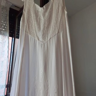Vestido largo ibicenco con bordados