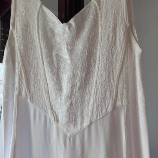 Vestido largo ibicenco con bordados