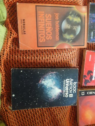 Lote antiguos libros CIENCIA FICCION años 60-70