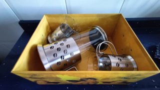 Cafetera Prensa Francesa Vidrio y Metal