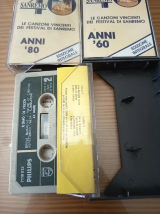 Lote 3 Cassettes Sanremo '60 '80 Le Orme