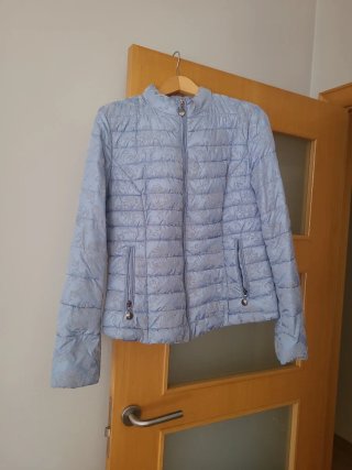 Anorak acolchado azul