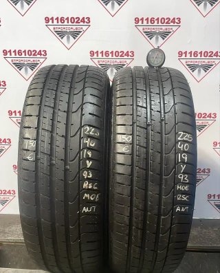 -225 40 18 Y PIRELLI RUEDA AL 90% VIDA UTIL