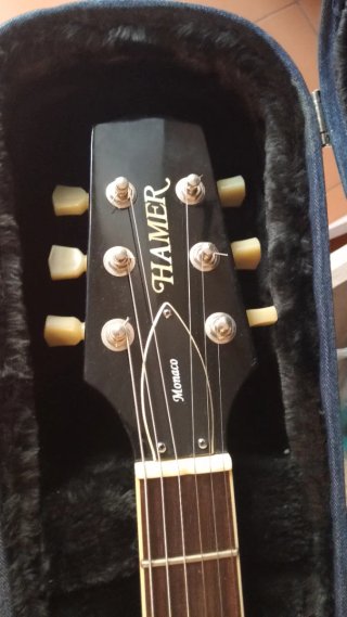 Guitarra Eléctrica hamer Estilo Les Paul