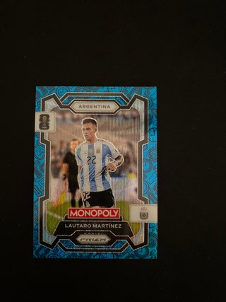 Tarjeta Lautaro Martínez Argentina Monopoly