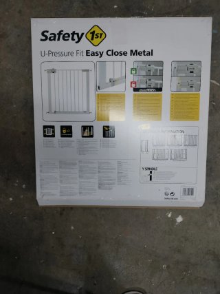 Barrera Seguridad Metal Cierre Fácil Safety 1st
