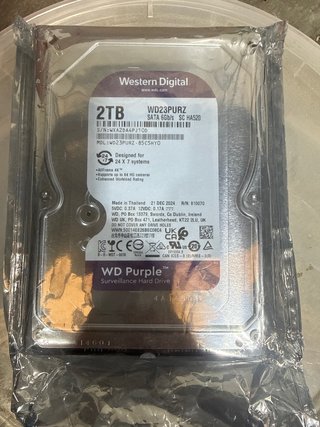 Disco Duro 2TB WD Purple WD23PURZ