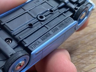 Simca Aronde 1300 Scala 1/43 no box