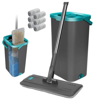 Mopa Plana con Escurridor y Recambios