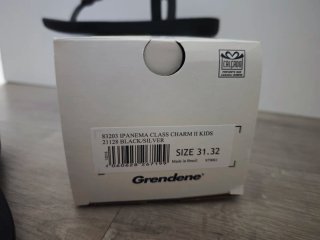 Sandalias Ipanema Negras Talla 31/32