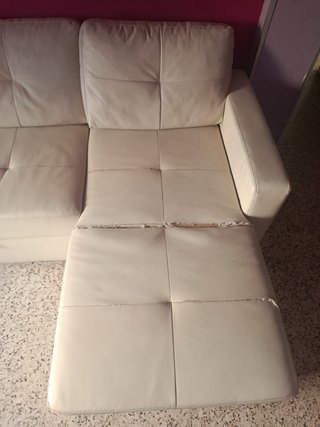 Sofá Chaise Longue Beige