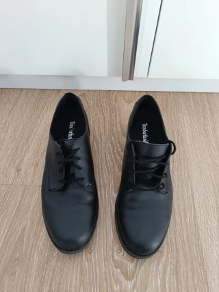Zapatos estilo Oxford de piel Timberland negros