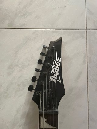 Guitarra Ibanez + Ampli Orange Crush + iRig 2