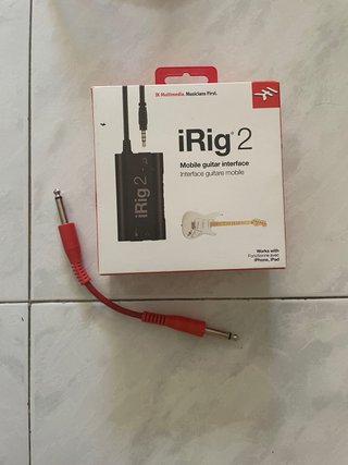 Guitarra Ibanez + Ampli Orange Crush + iRig 2