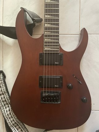Guitarra Ibanez + Ampli Orange Crush + iRig 2