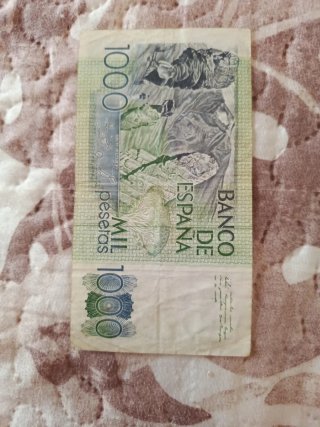 Billete 1000 pesetas España 1979