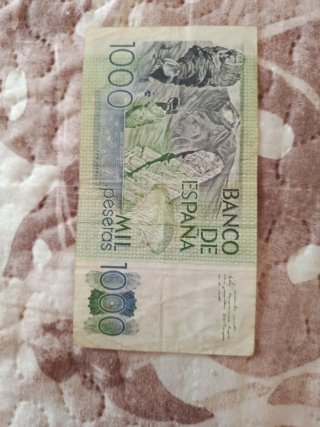 Billete 1000 pesetas España 1979