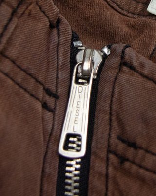 Pantaloni Diesel Y2K Marrone